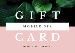 Mobile Spa Gift Card
